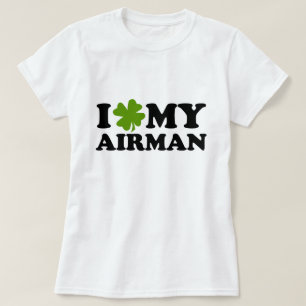 I (schamprock) Min Airman T-shirt