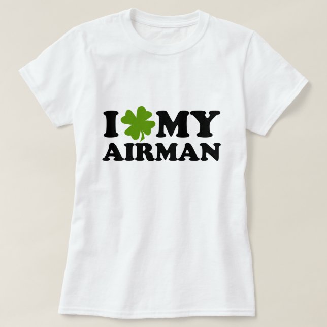 I (schamprock) Min Airman T-shirt (Design framsida)