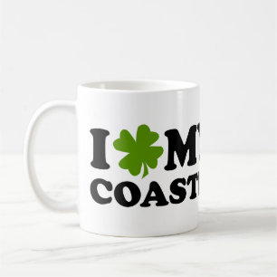 I (schamprock) Min Coastie Kaffemugg