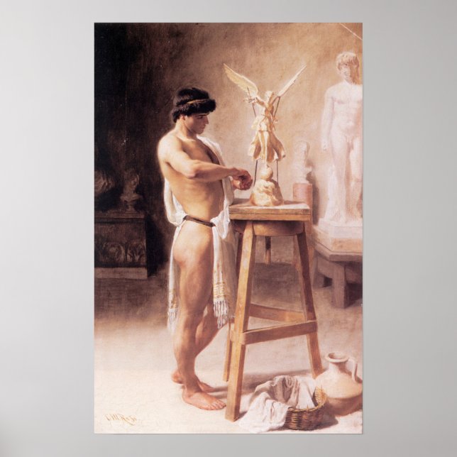 I Sculptor's Studio Poster (Framsidan)