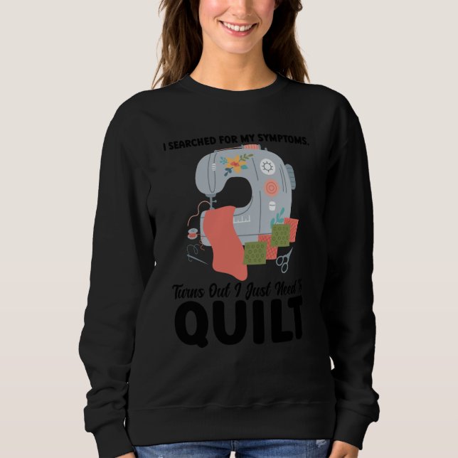 I searched symptoms turns out I just need to quilt T Shirt (Framsida)