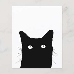 I See Cat Click to Select Your Color Background Flygblad