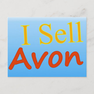 I Sell Avon Vykort