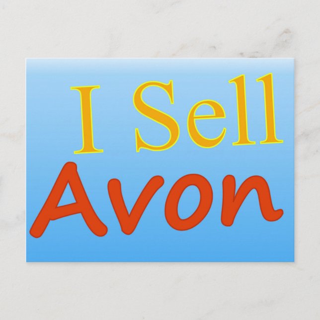 I Sell Avon Vykort (Framsida)