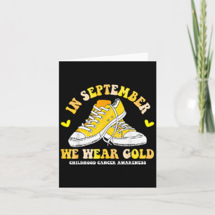 I september 2010 Bära Guld Sneaker Childnature Can Kort