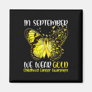 I september 2010 Bära vi Guld Butterfly Childnatur Magnet
