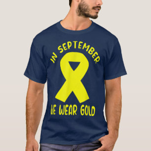 I september 2011 Bära vi Medvetna Golden Childnatu T Shirt