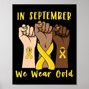 I september 2011 gav vi Guld barncancervårdsbelöni Poster