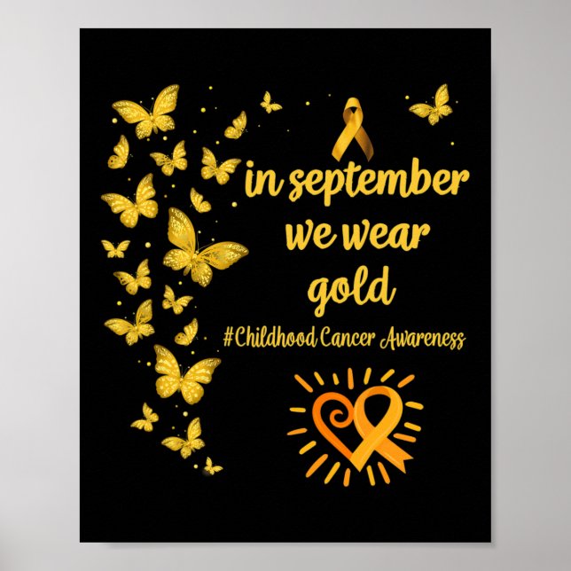I september 2011 gav vi Guld barncancervårdsbelöni Poster (Framsidan)