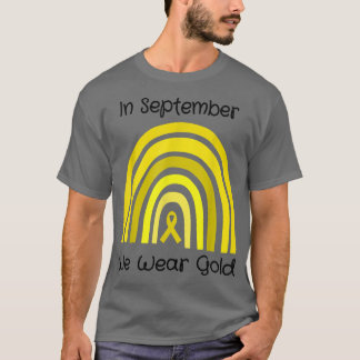 I september 2011 gav vi Guld barncancervårdsbelöni T Shirt