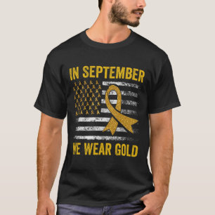 I september 2011 gav vi Guld barncancervårdsbelöni T Shirt