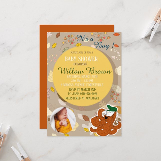 I september bär vi guld inbjudningar (Fram/Back In Situ)