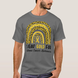 I september i Bära Guld för barncancerkrig T Shirt