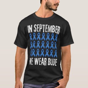 I september uppmärksammar vi Bäran Blue Hydrocepha T Shirt
