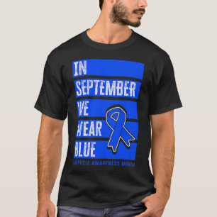 I september var det blått, Alopecia Awareness Mont T Shirt