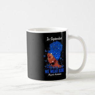 I september var vi blå Bära för Alopecias medvetan Kaffemugg