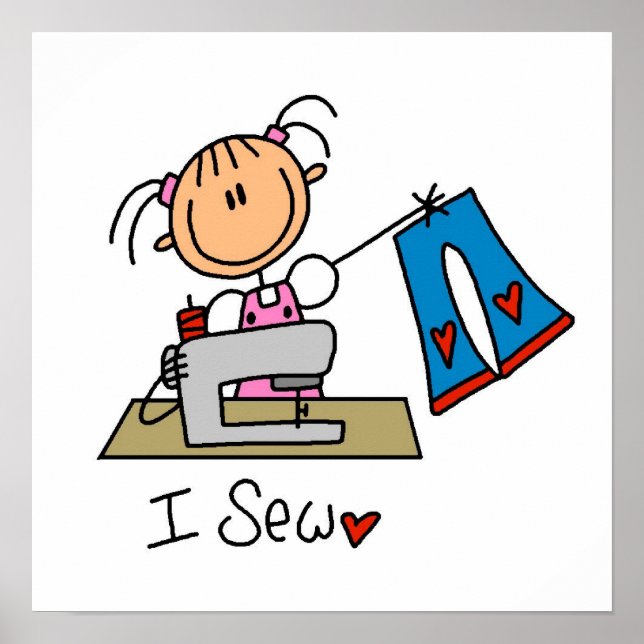 I Sew Poster (Framsidan)
