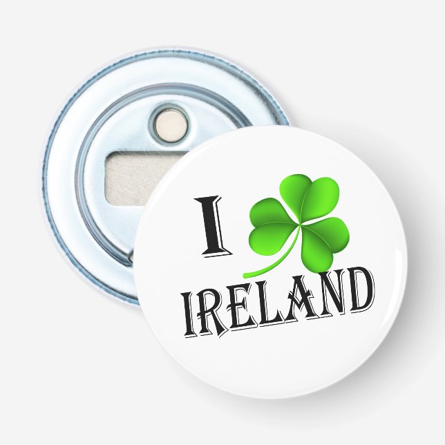 I Shamrock Ireland bk bocnt Flasköppnare (Framsidan)