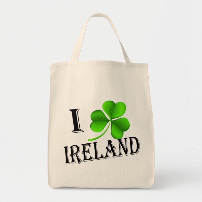 I Shamrock Ireland bk gtcnt Tygkasse (Framsidan)