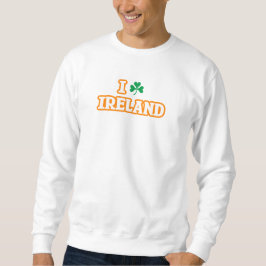 "I [SHAMROCK] IRLAND" Sweatshirt