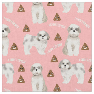 i shih tzu, inte rosa tyg