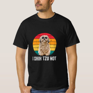 I Shih Tzu Not/ Hund älskare Shih Tzu T Shirt