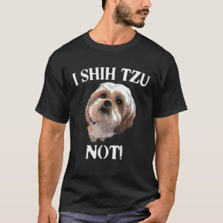 I Shih Tzu Not Underbar Idea Hund Roligt T Shirt