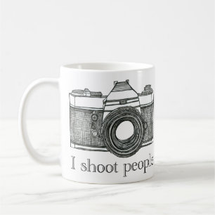 I Shoot (fotografi) Människor Mugg