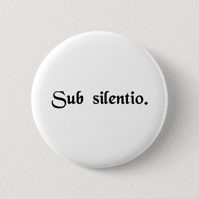 I silence. knapp (Framsida)