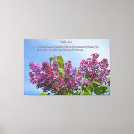 i sin närvaro canvastryck