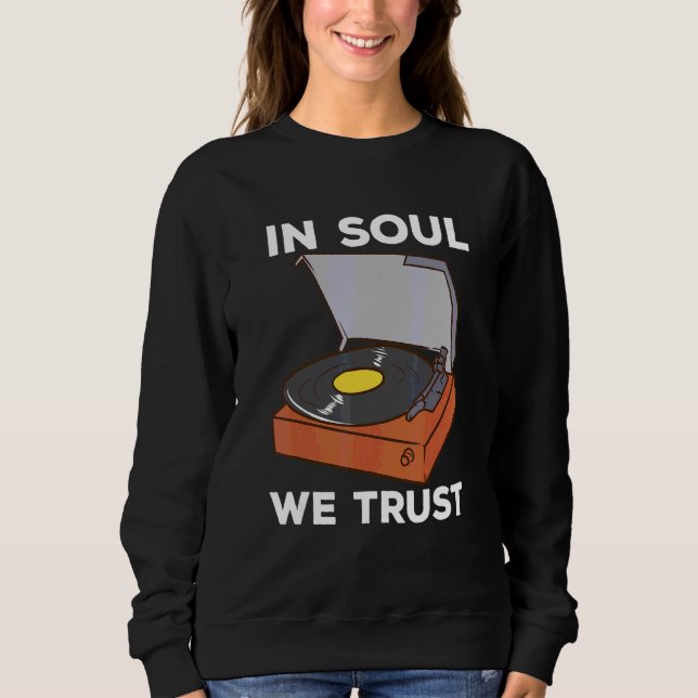 I Själ Vi Litar T Shirt (Framsida)