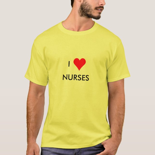 i sjuksköterskor t shirt (Framsida)