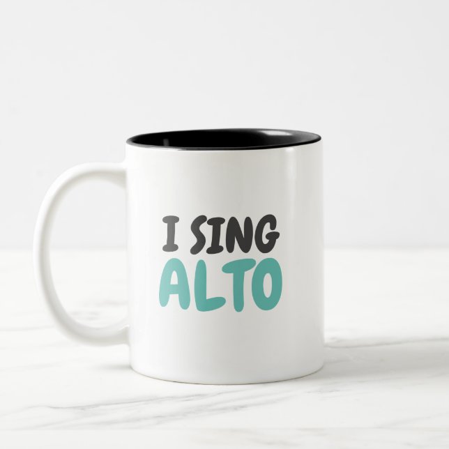 I Sjunga Alto Musical Mugg (Vänster)