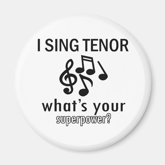 I sjunga Tenor Magnet (Framsidan)