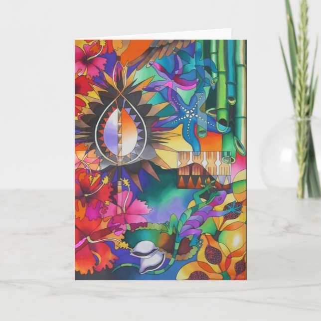 "I SKADOWS OF SLEEPING GIANT MOUNTAIN IV" KORT (Framsida)