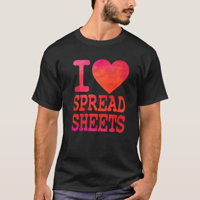 I Skatteregistreringskonton i Kärlek T Shirt (Framsida)