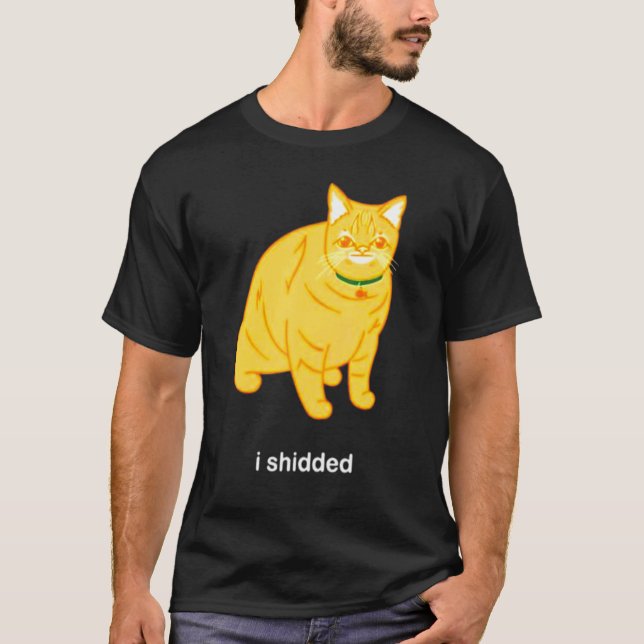 I Skickat kattnummer T Shirt (Framsida)