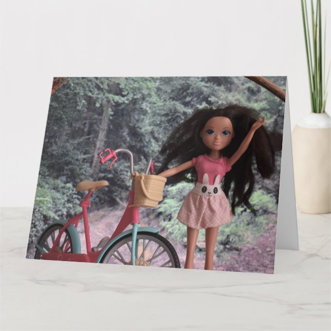 I skogen för att möta min syster kort (Framsida)