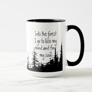 I skogen går jag till inspirationsofferten mugg
