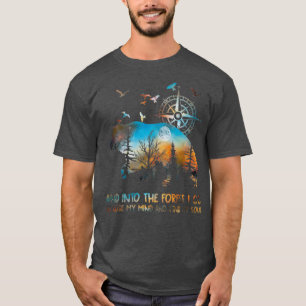 I skogen jag går miste om mitt sinne t shirt