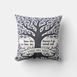 I skogen som jag tappar mitt sinne hittar jag min  kudde