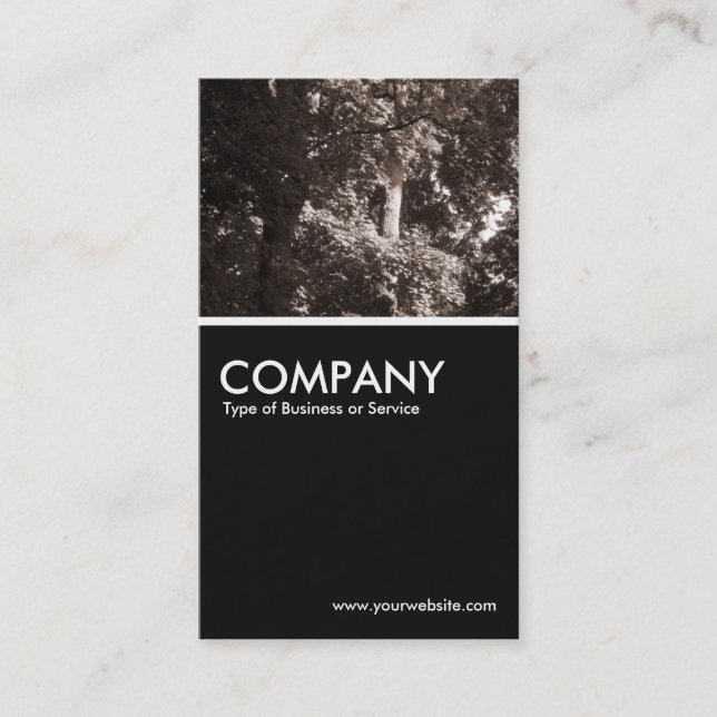 I SKOGEN VISITKORT (Framsida)