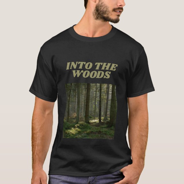 I Skogen Wilderness Explorer T Shirt (Framsida)