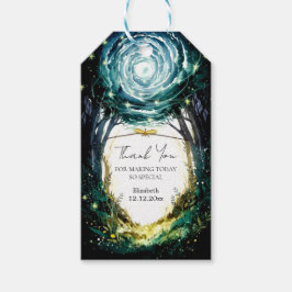 I Skogen Woodland Baby Shower Presentetikett