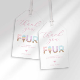 I Skräm 4 jickram från födelsedagseftermiddagen - Presentetikett