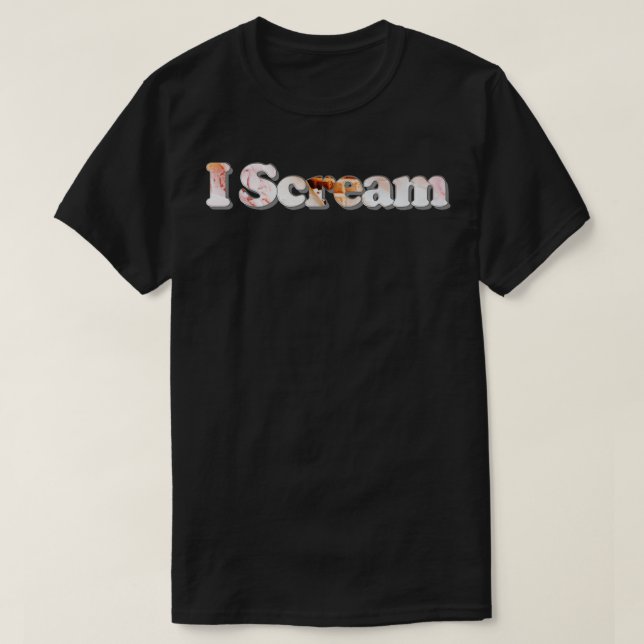 I Skräm T Shirt (Design framsida)