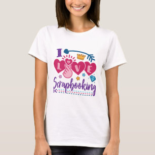I Skrapbojeterbok i Kärlek T Shirt