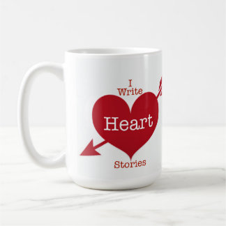I Skriva Heart-historier Mugg