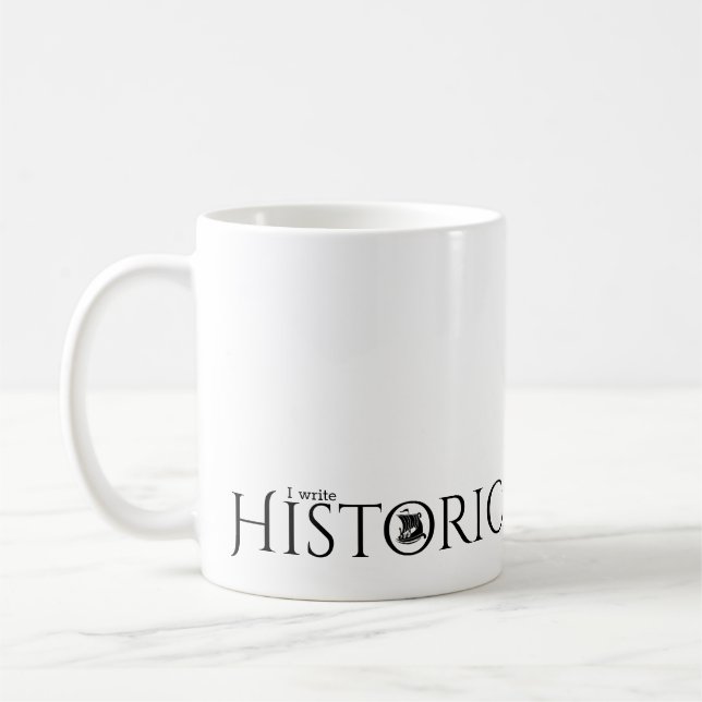 I skriva Historik Fiction Kaffemugg (Vänster)