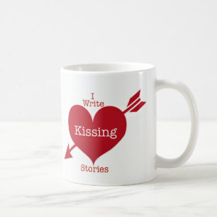 I Skriva Kissing Stories Coffee Mugg